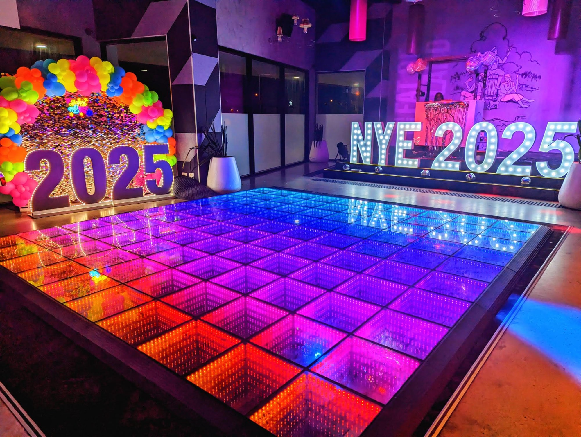 LED Dance Floor Perth hire